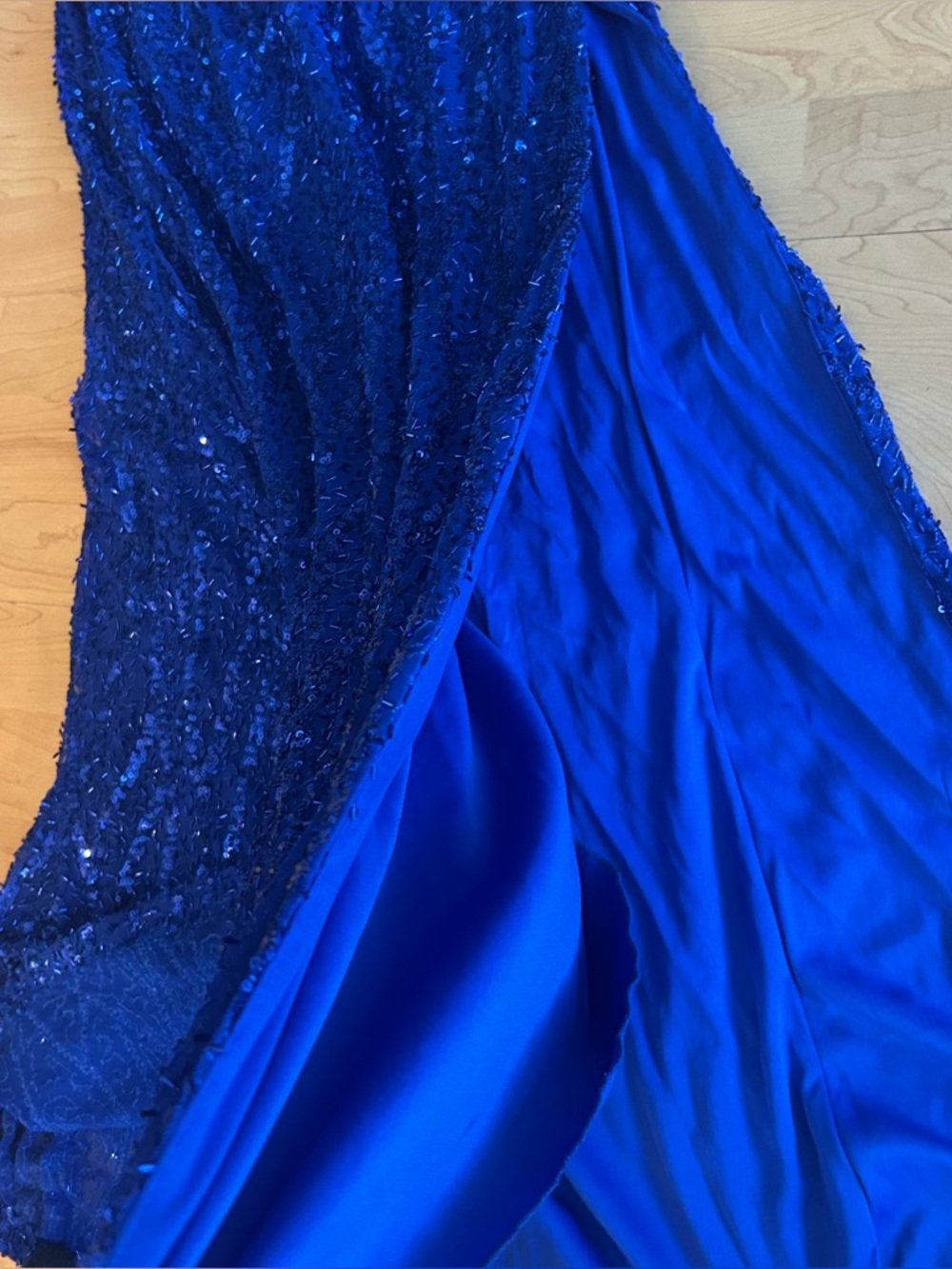 Royal Blue Windsor Prom Dress - Picture 2 of 5